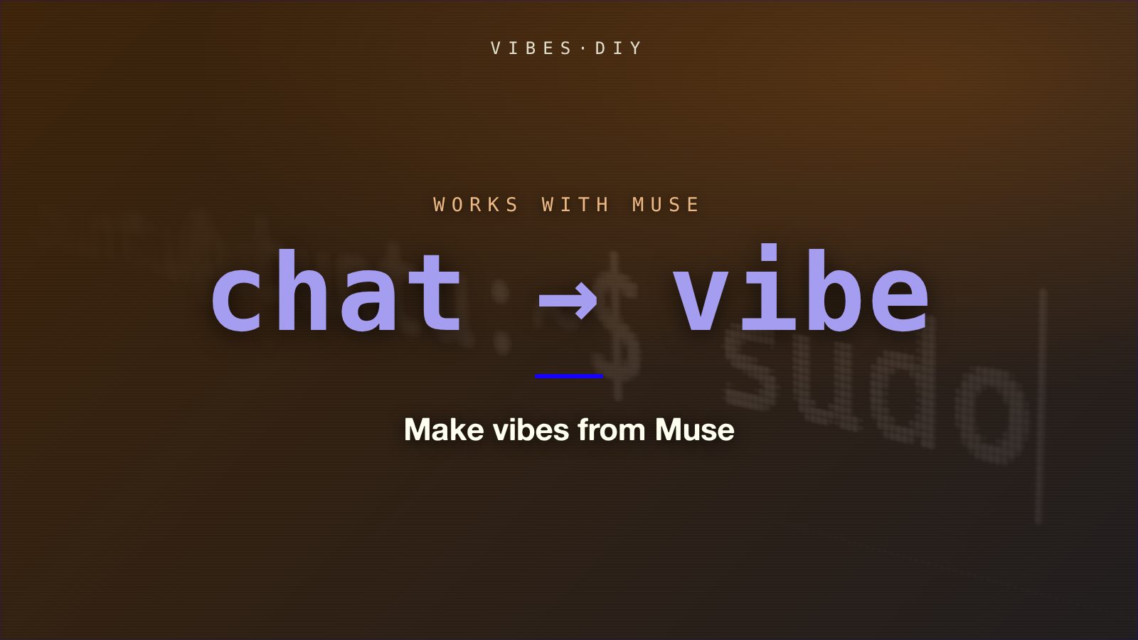 Make vibes from Muse